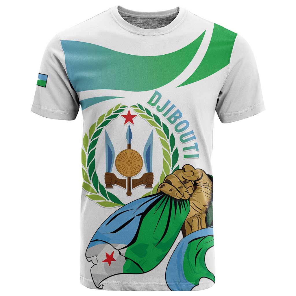 Personalized Happy Djibouti T shirt Independence Day LT15
