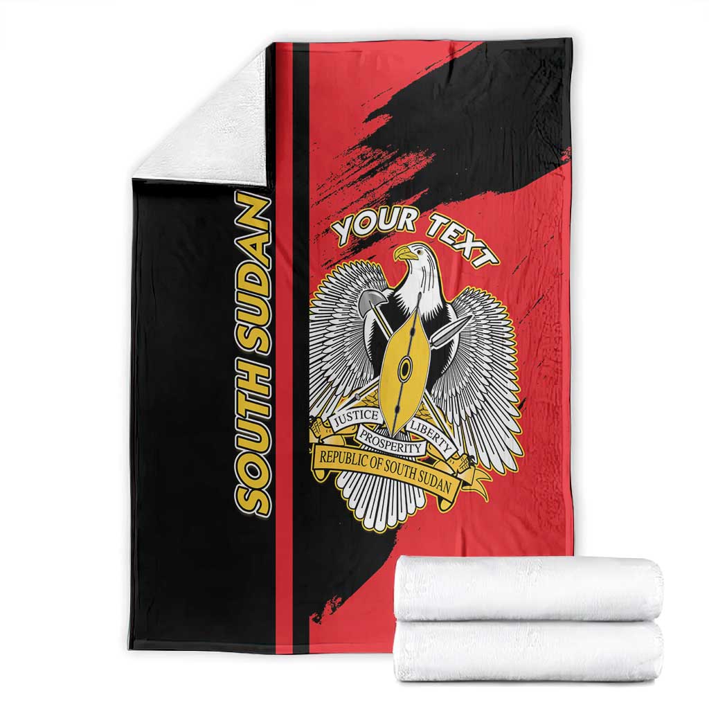 Personalized South Sudan With Coat Of Arms Blanket Sporty Style LT15