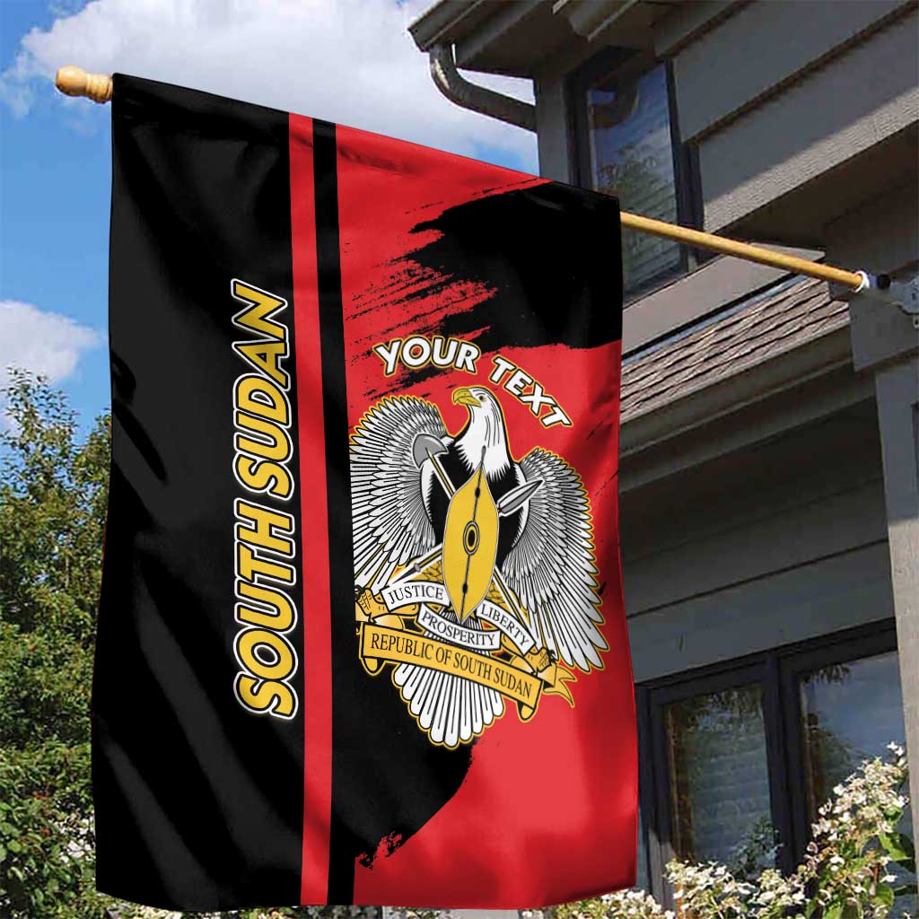 Personalized South Sudan With Coat Of Arms Garden Flag Sporty Style LT15