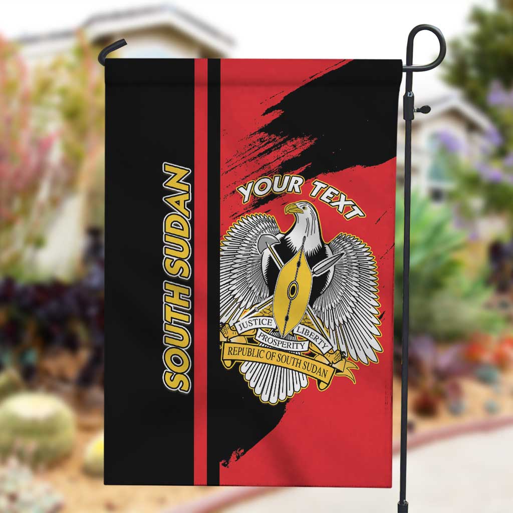 Personalized South Sudan With Coat Of Arms Garden Flag Sporty Style LT15