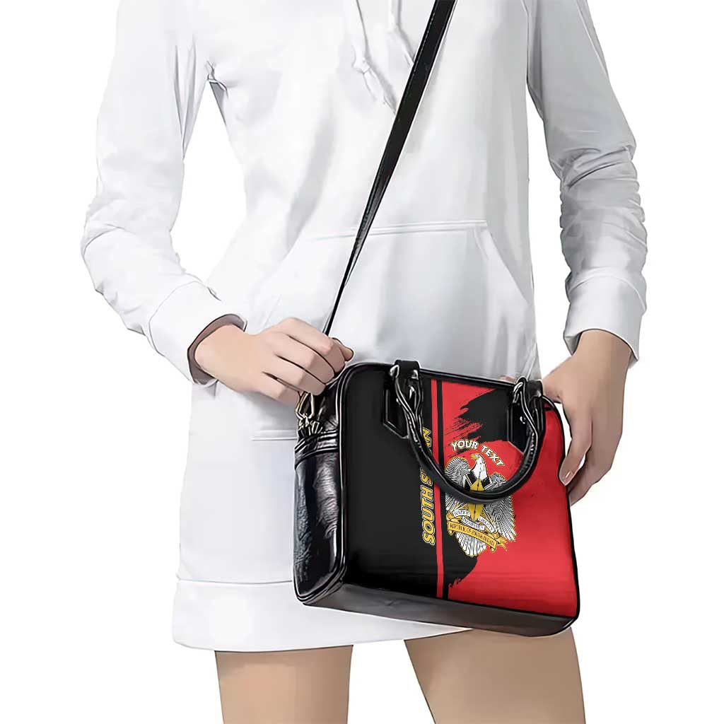 Personalized South Sudan Shoulder Handbag Coat Of Arms - Sporty Style LT15