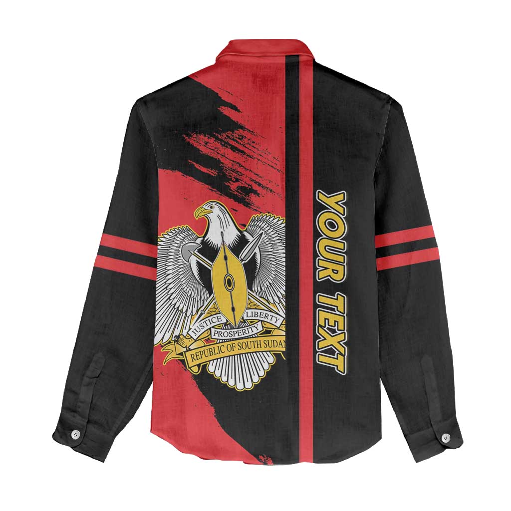 Personalized South Sudan With Coat Of Arms Women Casual Shirt Sporty Style LT15