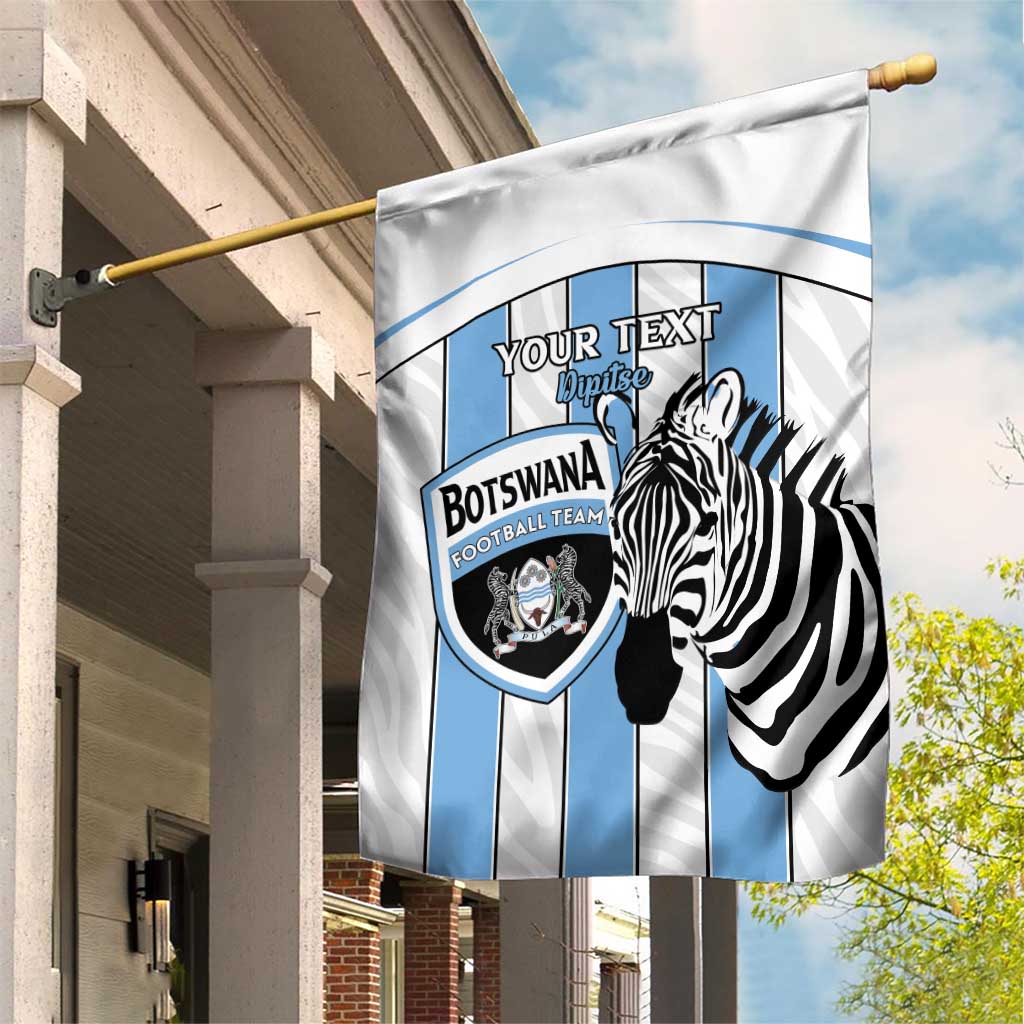Custom Lefatshe la Botswana Football Garden Flag Come On Dipitse LT15