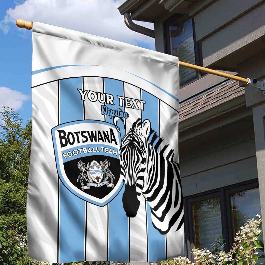 Custom Lefatshe la Botswana Football Garden Flag Come On Dipitse LT15