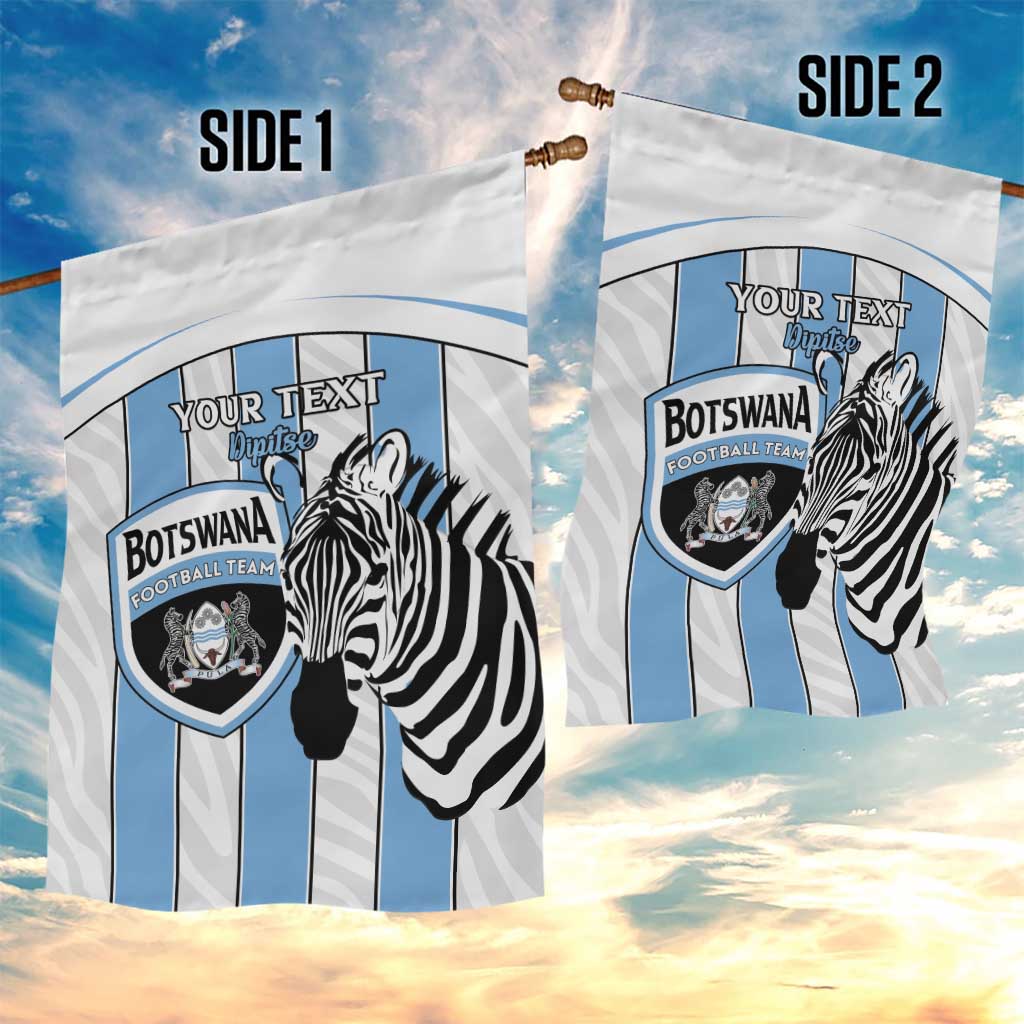 Custom Lefatshe la Botswana Football Garden Flag Come On Dipitse LT15