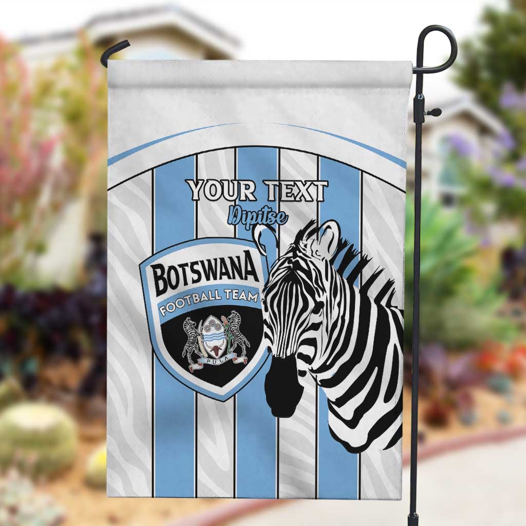 Custom Lefatshe la Botswana Football Garden Flag Come On Dipitse LT15