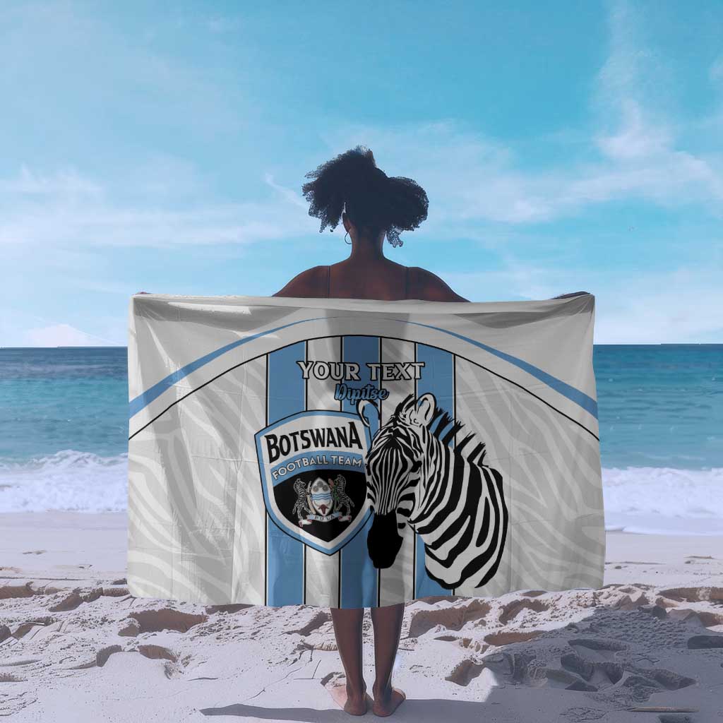 Custom Lefatshe la Botswana Football Sarong Come On Dipitse LT15