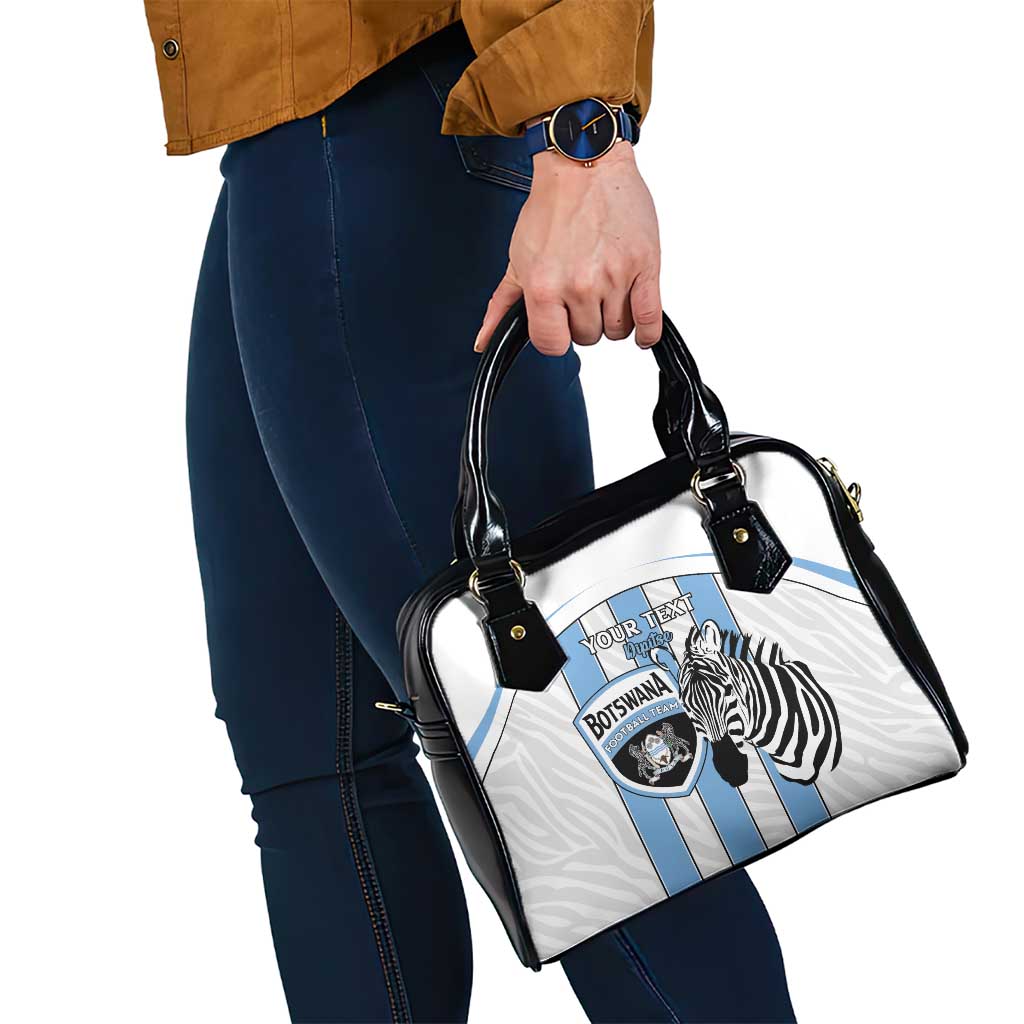 Custom Botswana Football Shoulder Handbag Come On Zebras LT15