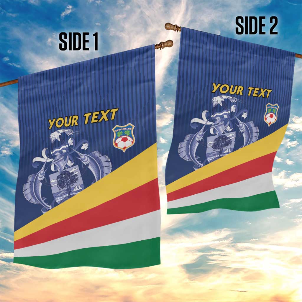 Custom Seychelles Beach Soccer 2025 Garden Flag Go Champions Sesel LT15