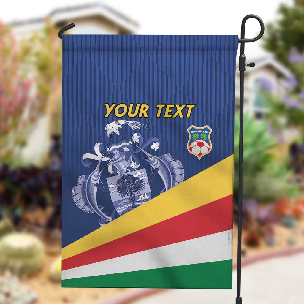 Custom Seychelles Beach Soccer 2025 Garden Flag Go Champions Sesel LT15