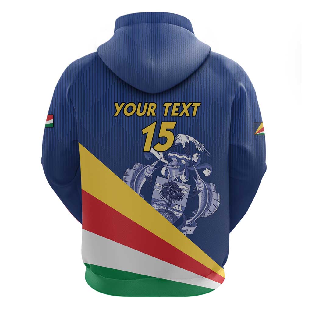 Custom Seychelles Beach Soccer 2025 Hoodie Flag Style LT15