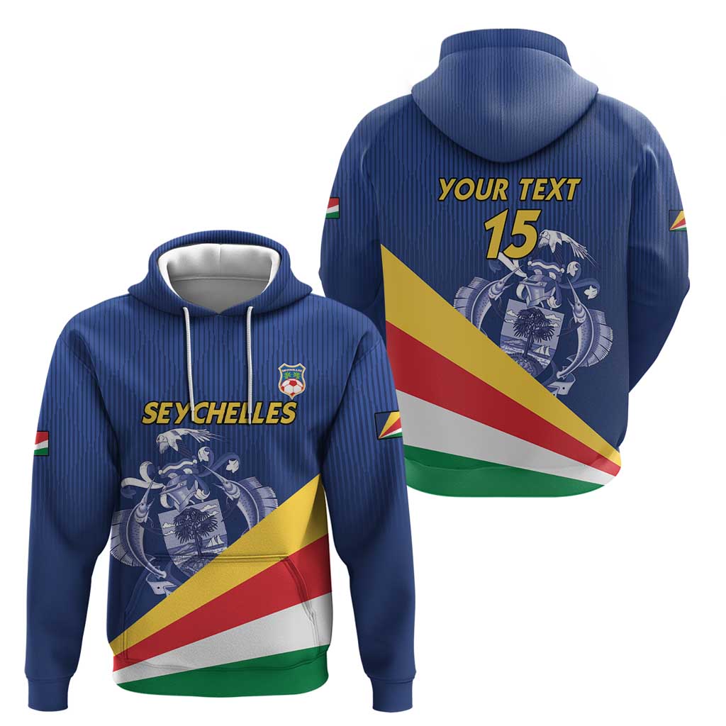 Custom Seychelles Beach Soccer 2025 Hoodie Flag Style LT15