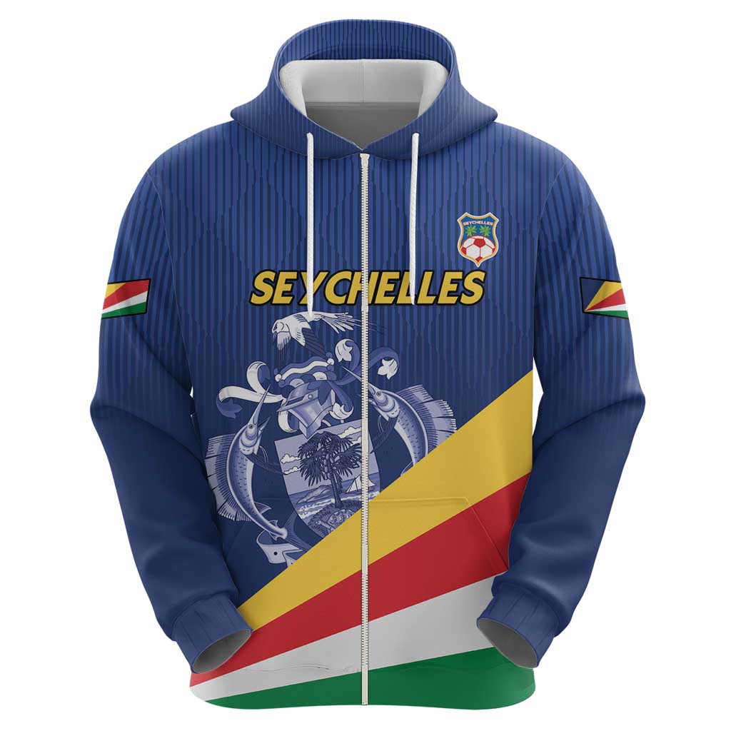 Custom Seychelles Beach Soccer 2025 Hoodie Flag Style LT15