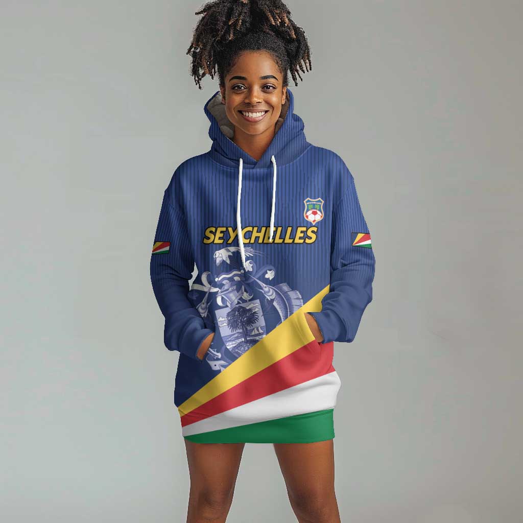 Custom Seychelles Beach Soccer 2025 Hoodie Dress Go Champions Sesel LT15