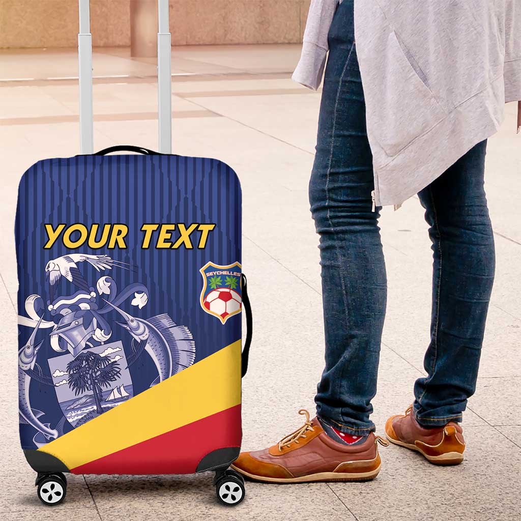 Custom Seychelles Beach Soccer 2025 Luggage Cover Flag Style LT15