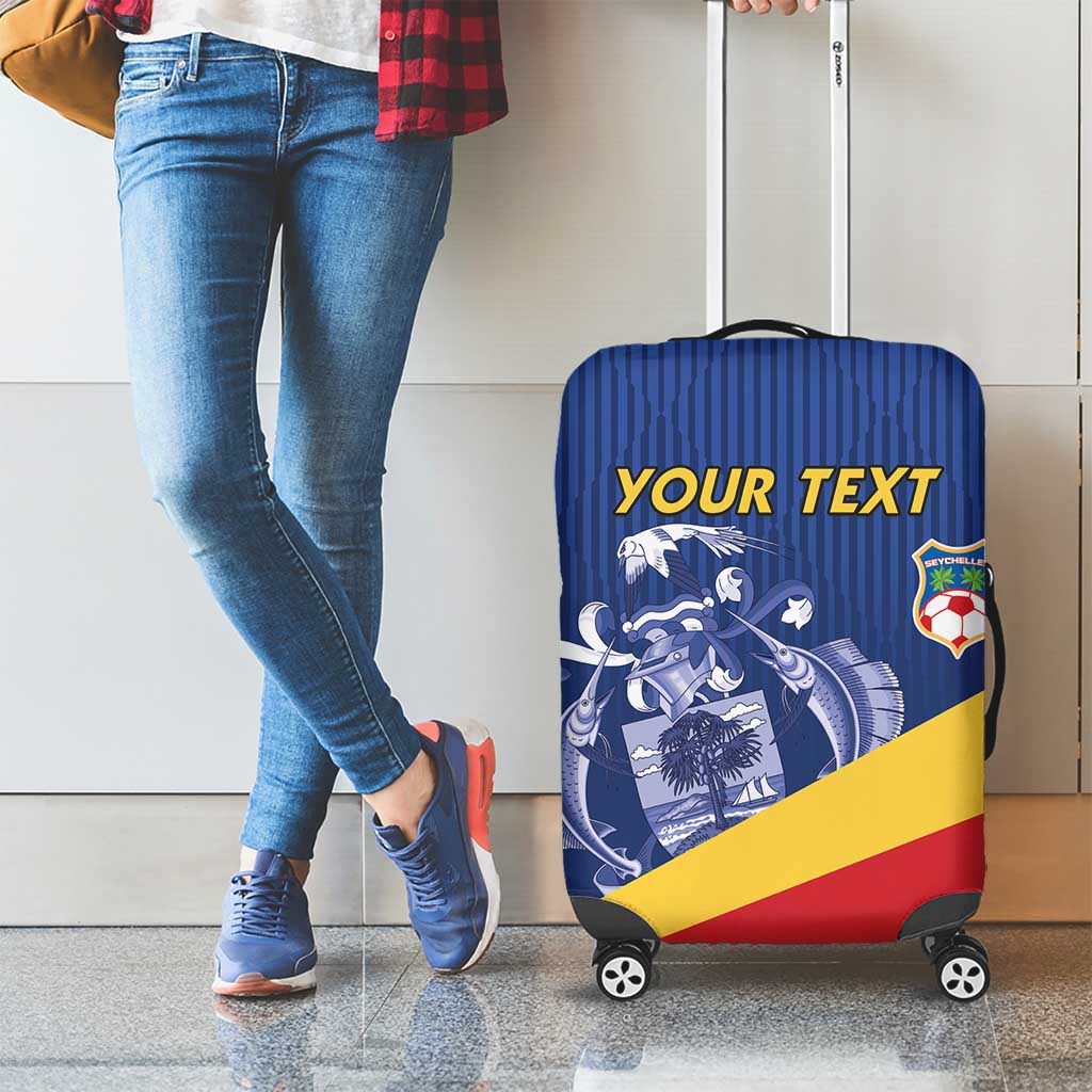 Custom Seychelles Beach Soccer 2025 Luggage Cover Flag Style LT15