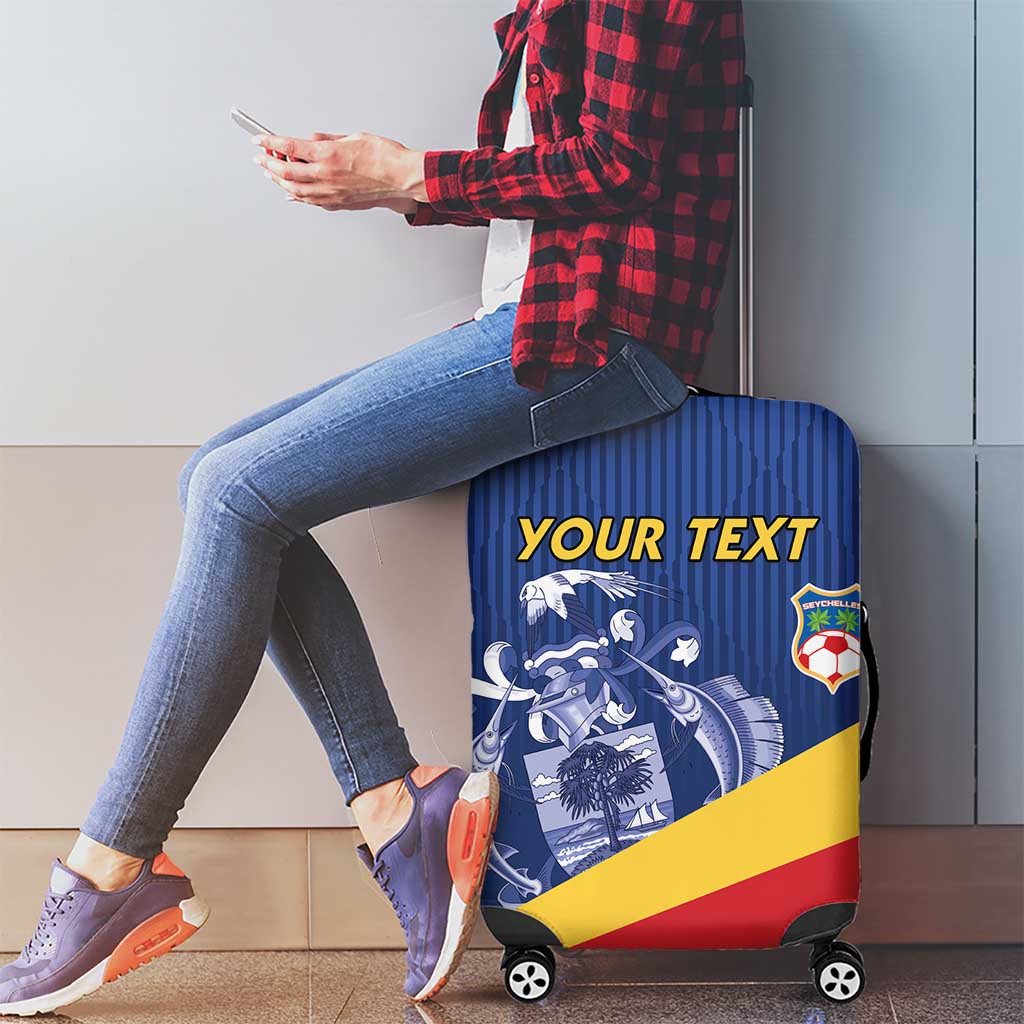 Custom Seychelles Beach Soccer 2025 Luggage Cover Flag Style LT15