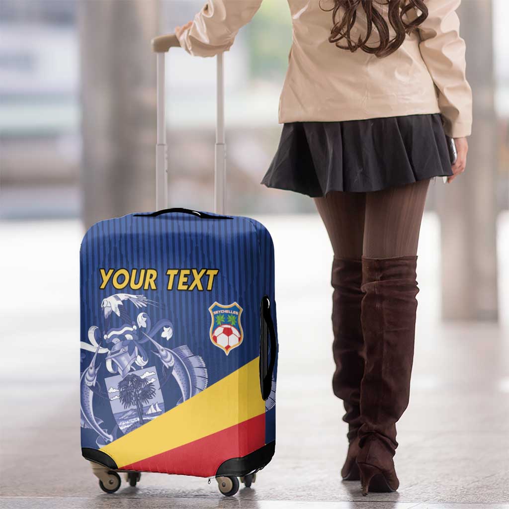 Custom Seychelles Beach Soccer 2025 Luggage Cover Flag Style LT15