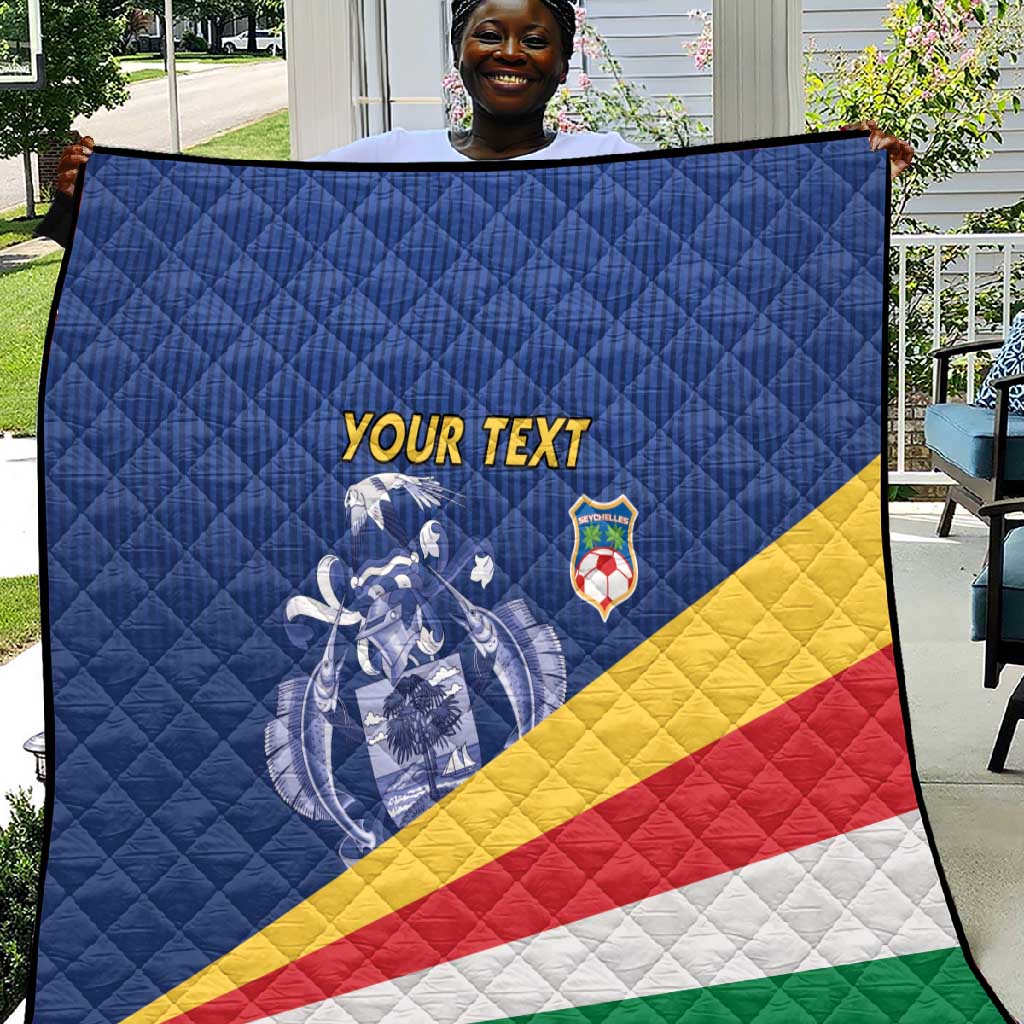 Custom Seychelles Beach Soccer 2025 Quilt Go Champions Sesel LT15