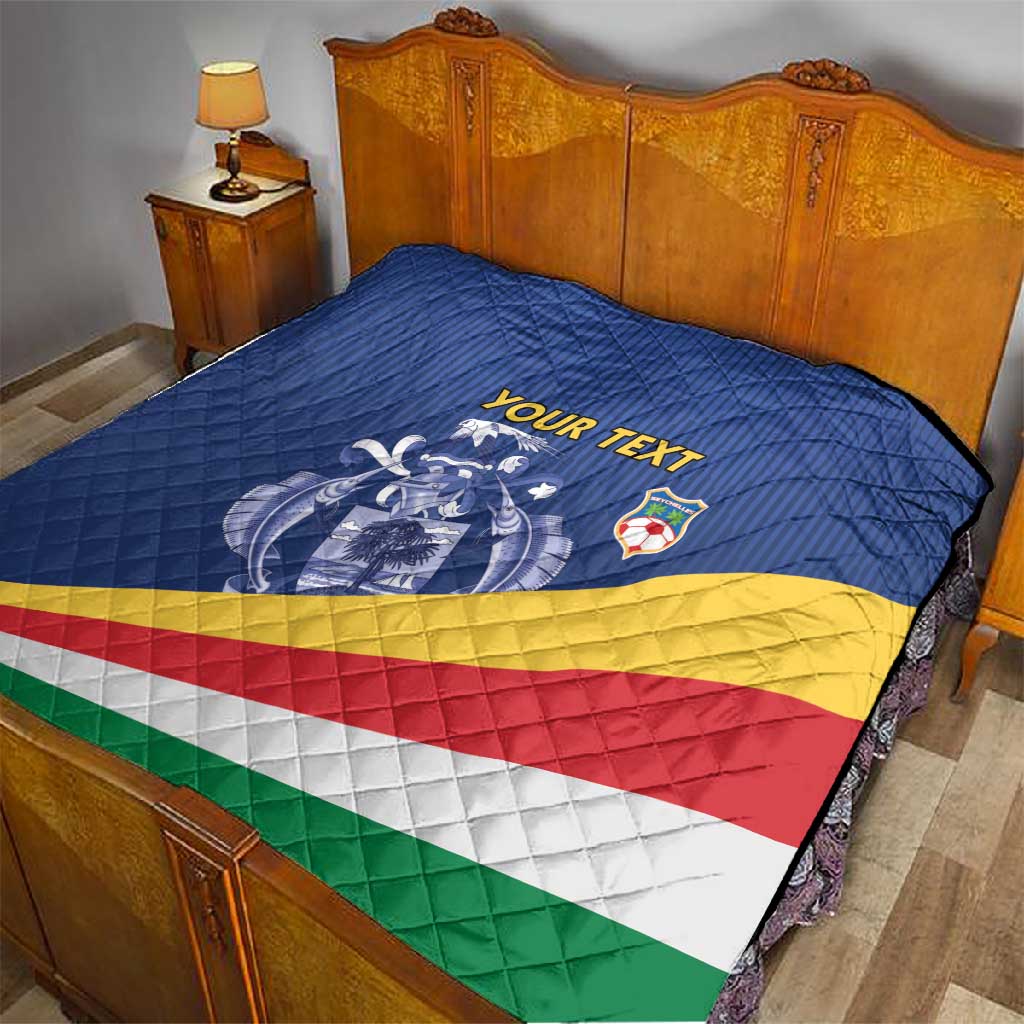 Custom Seychelles Beach Soccer 2025 Quilt Go Champions Sesel LT15