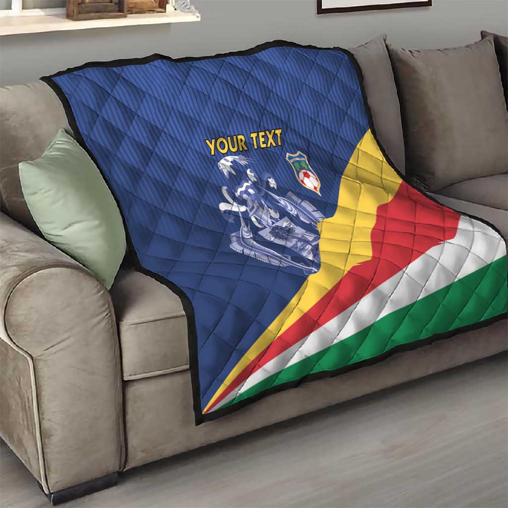 Custom Seychelles Beach Soccer 2025 Quilt Go Champions Sesel LT15