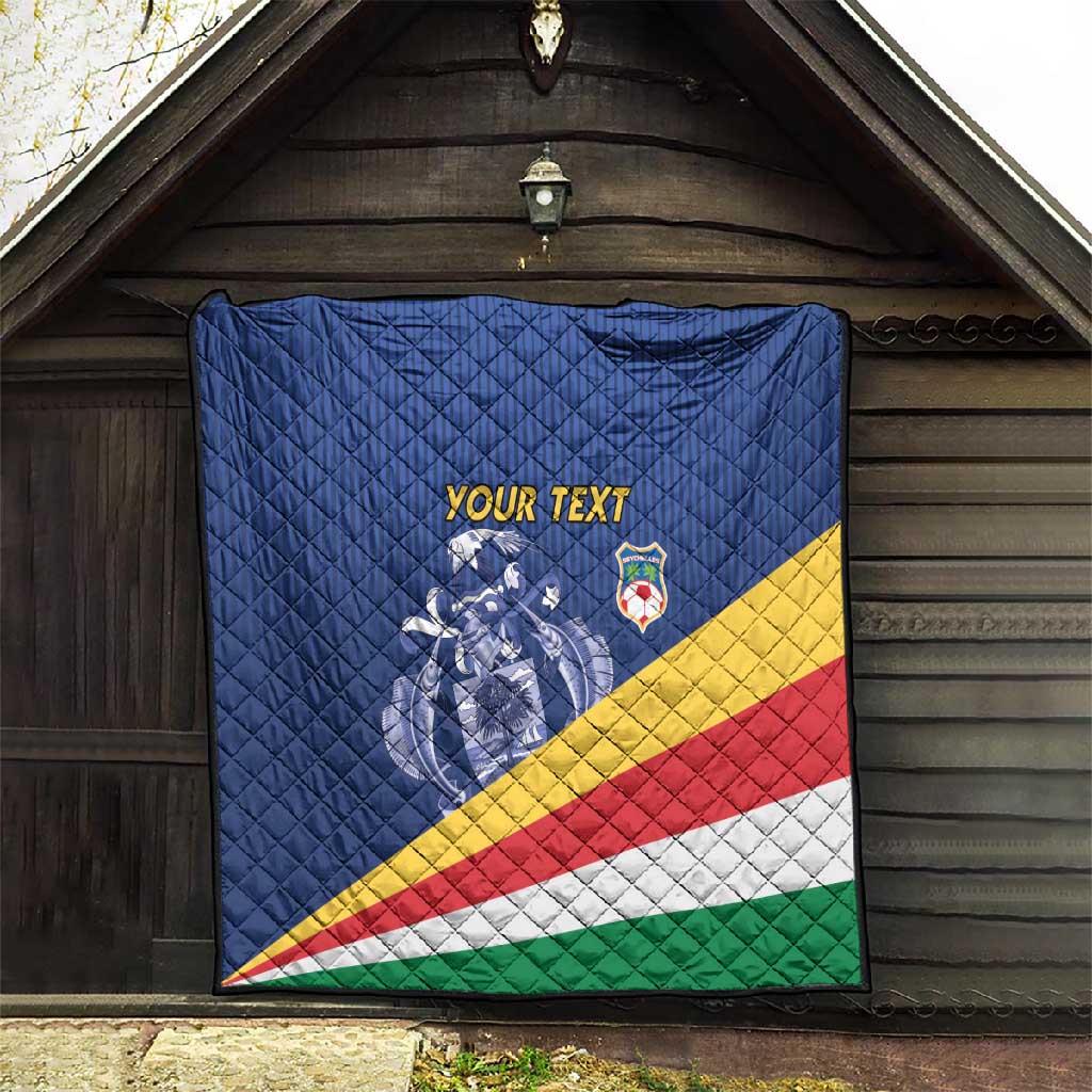 Custom Seychelles Beach Soccer 2025 Quilt Go Champions Sesel LT15