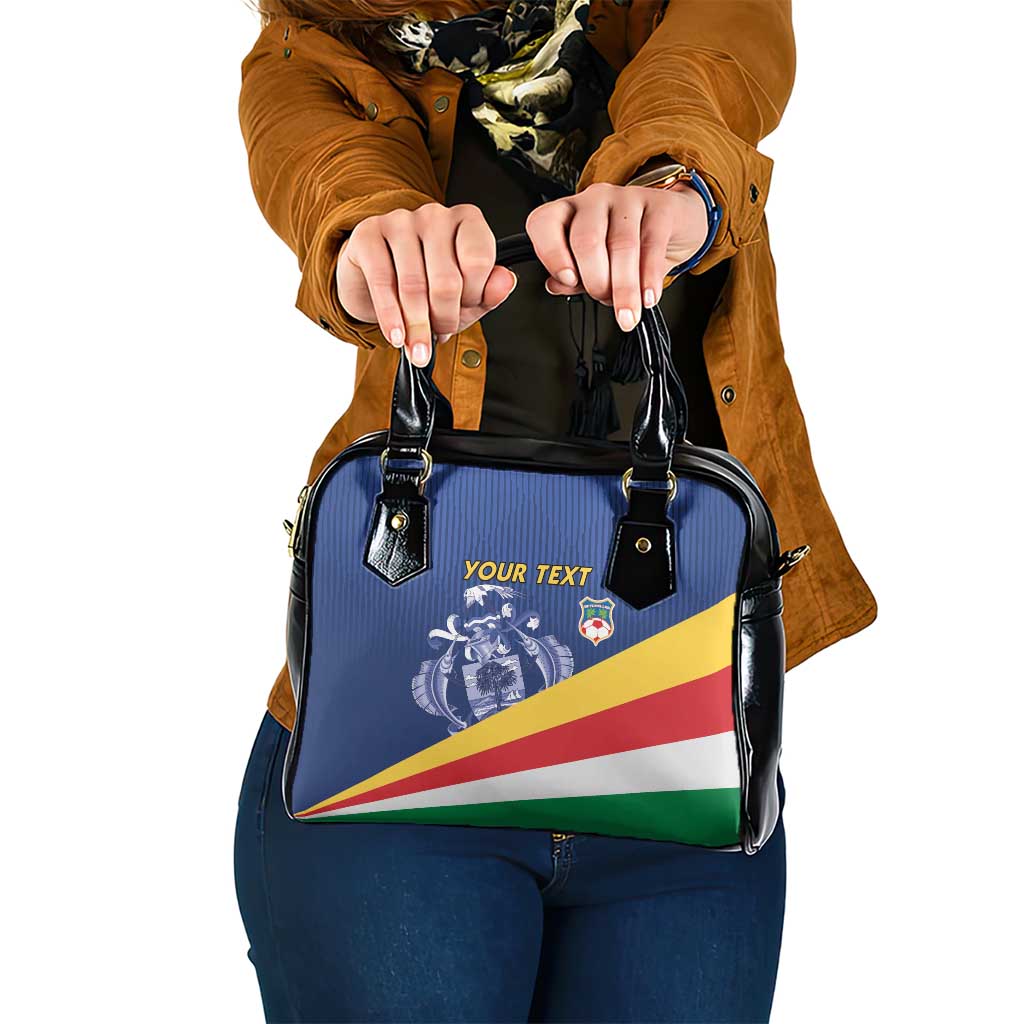 Custom Seychelles Beach Soccer 2025 Shoulder Handbag Flag Style LT15
