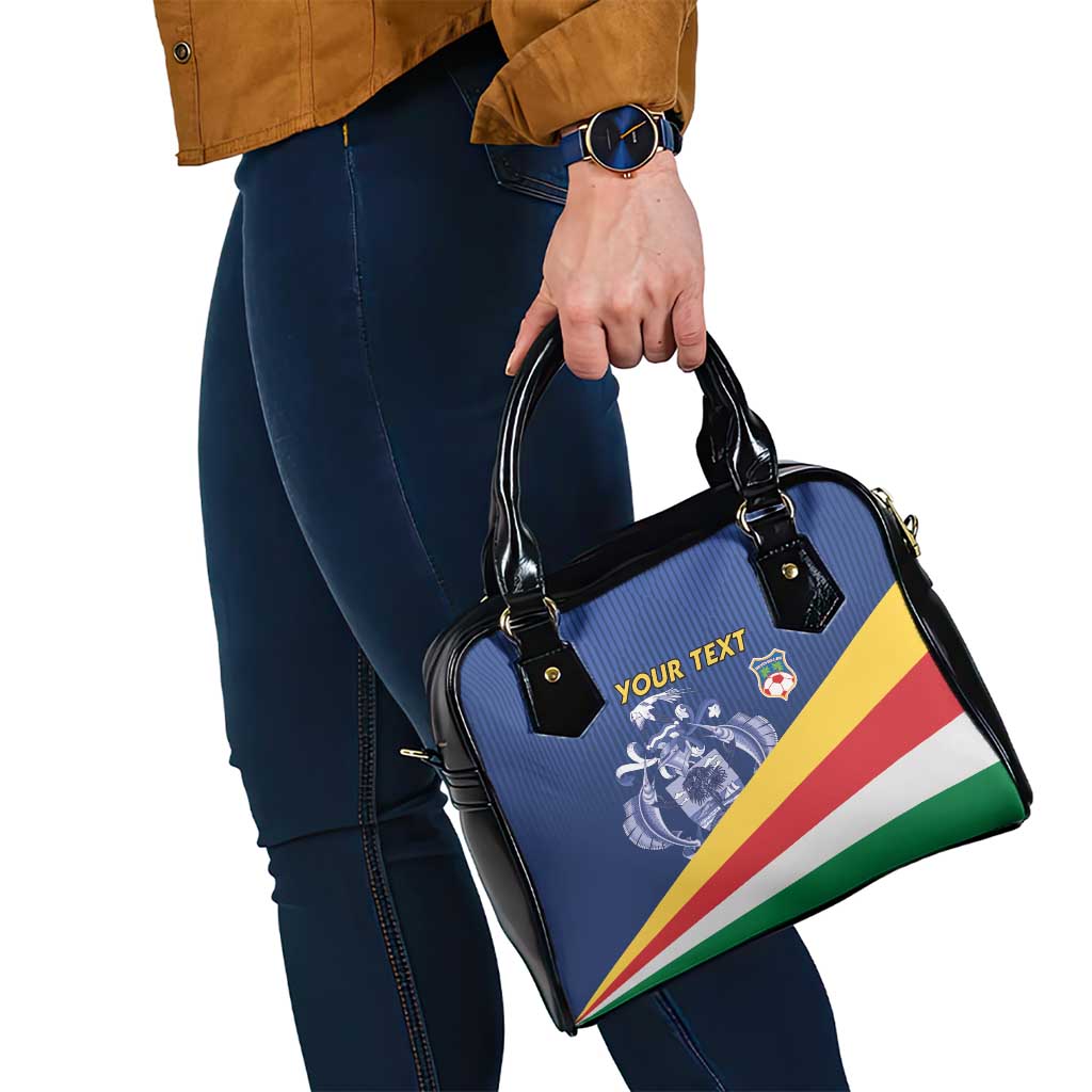 Custom Seychelles Beach Soccer 2025 Shoulder Handbag Flag Style LT15
