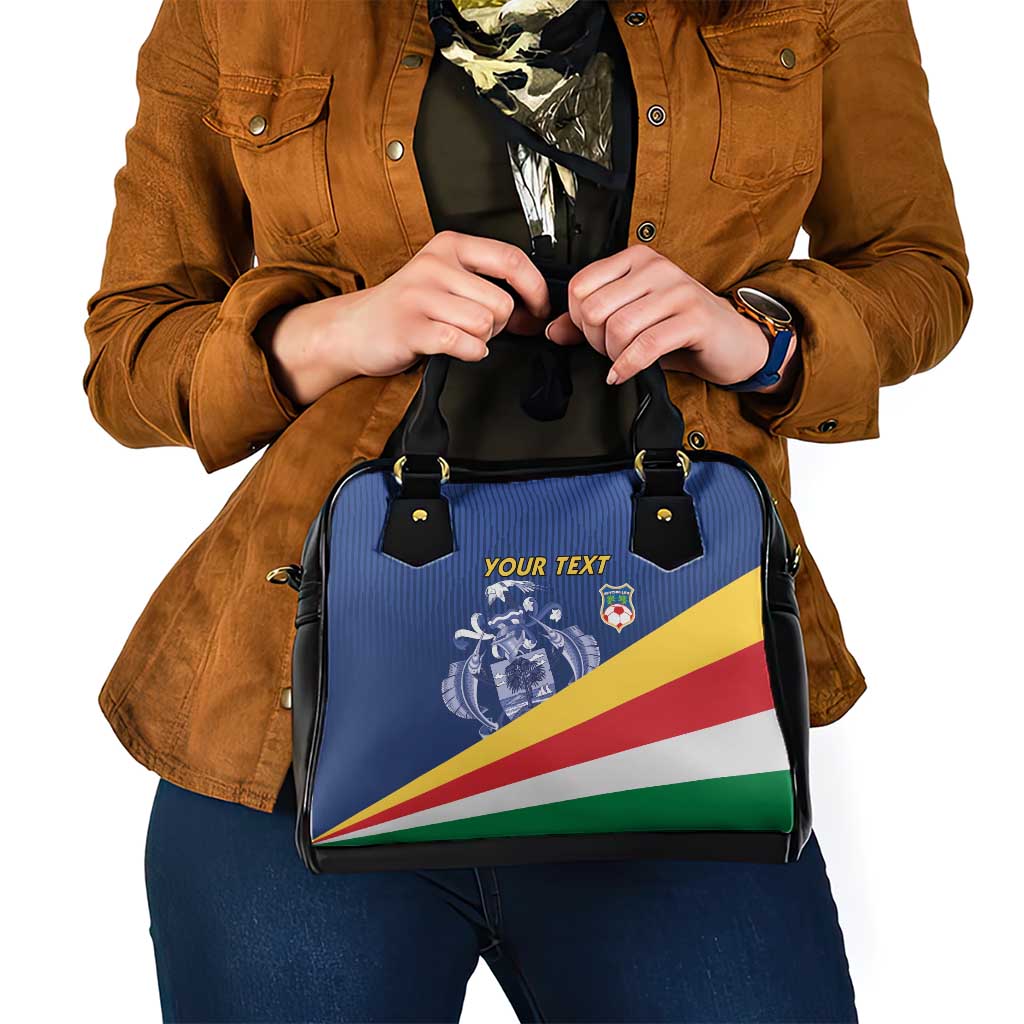 Custom Seychelles Beach Soccer 2025 Shoulder Handbag Flag Style LT15