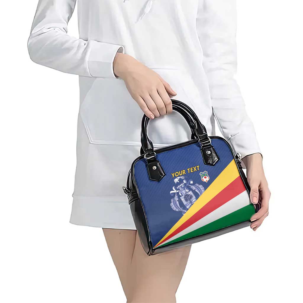 Custom Seychelles Beach Soccer 2025 Shoulder Handbag Flag Style LT15