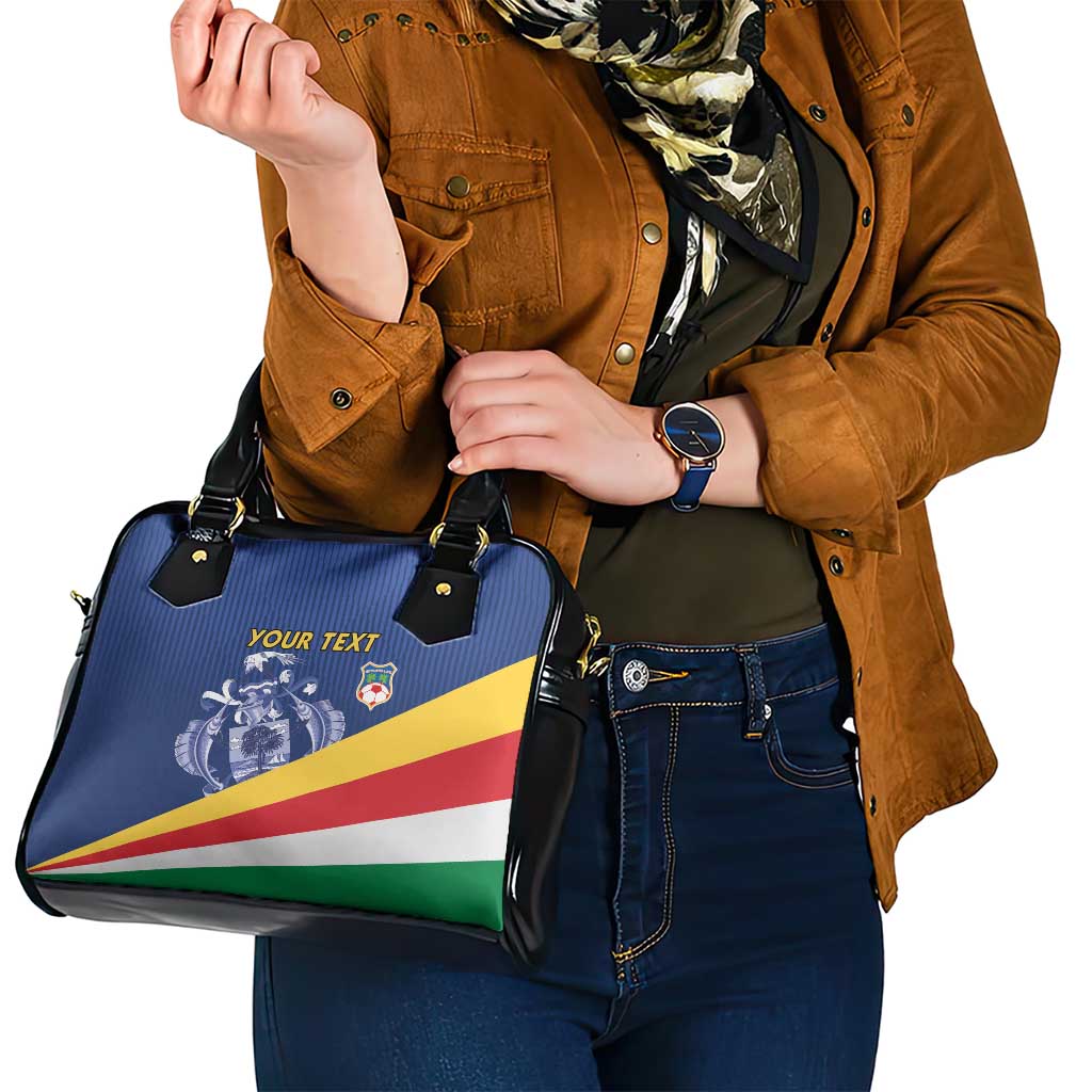 Custom Seychelles Beach Soccer 2025 Shoulder Handbag Flag Style LT15