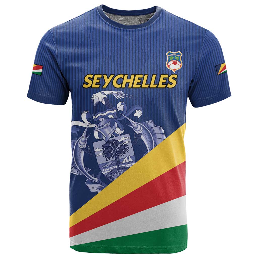 Custom Seychelles Beach Soccer 2025 T shirt Go Champions Sesel LT15