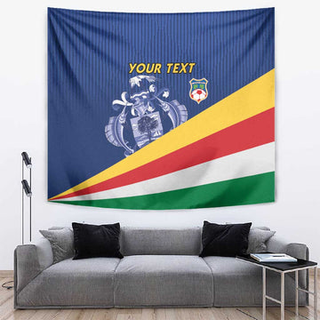 Custom Seychelles Beach Soccer 2025 Tapestry Go Champions Sesel LT15