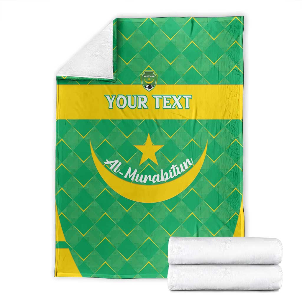 Custom Mauritania Beach Soccer 2025 Blanket Allez Al-Murabitun LT15