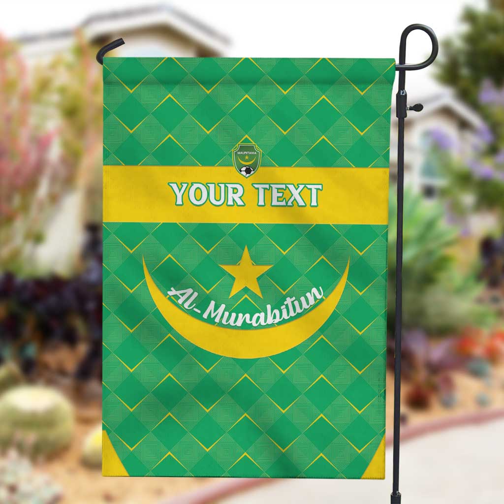 Custom Mauritania Beach Soccer 2025 Garden Flag Allez Al-Murabitun LT15