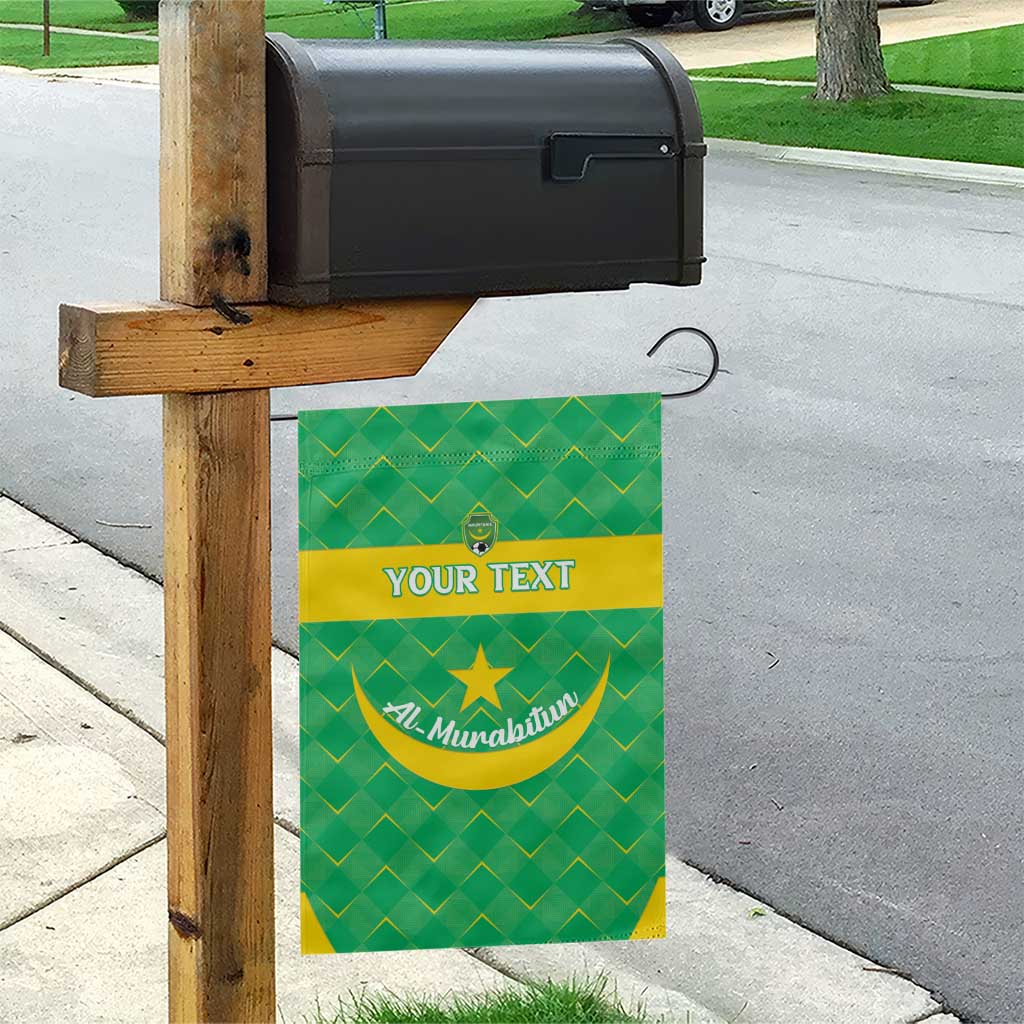 Custom Mauritania Beach Soccer 2025 Garden Flag Allez Al-Murabitun LT15