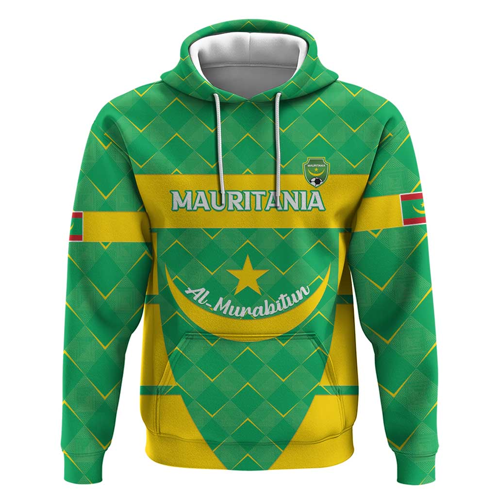 Custom Mauritania Beach Soccer 2025 Hoodie Go Al-Murabitun Go LT15