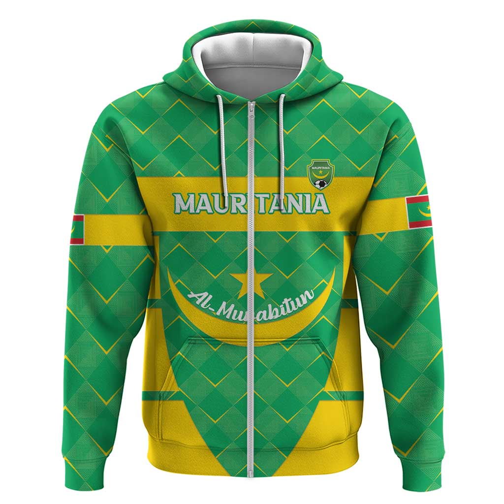 Custom Mauritania Beach Soccer 2025 Hoodie Go Al-Murabitun Go LT15