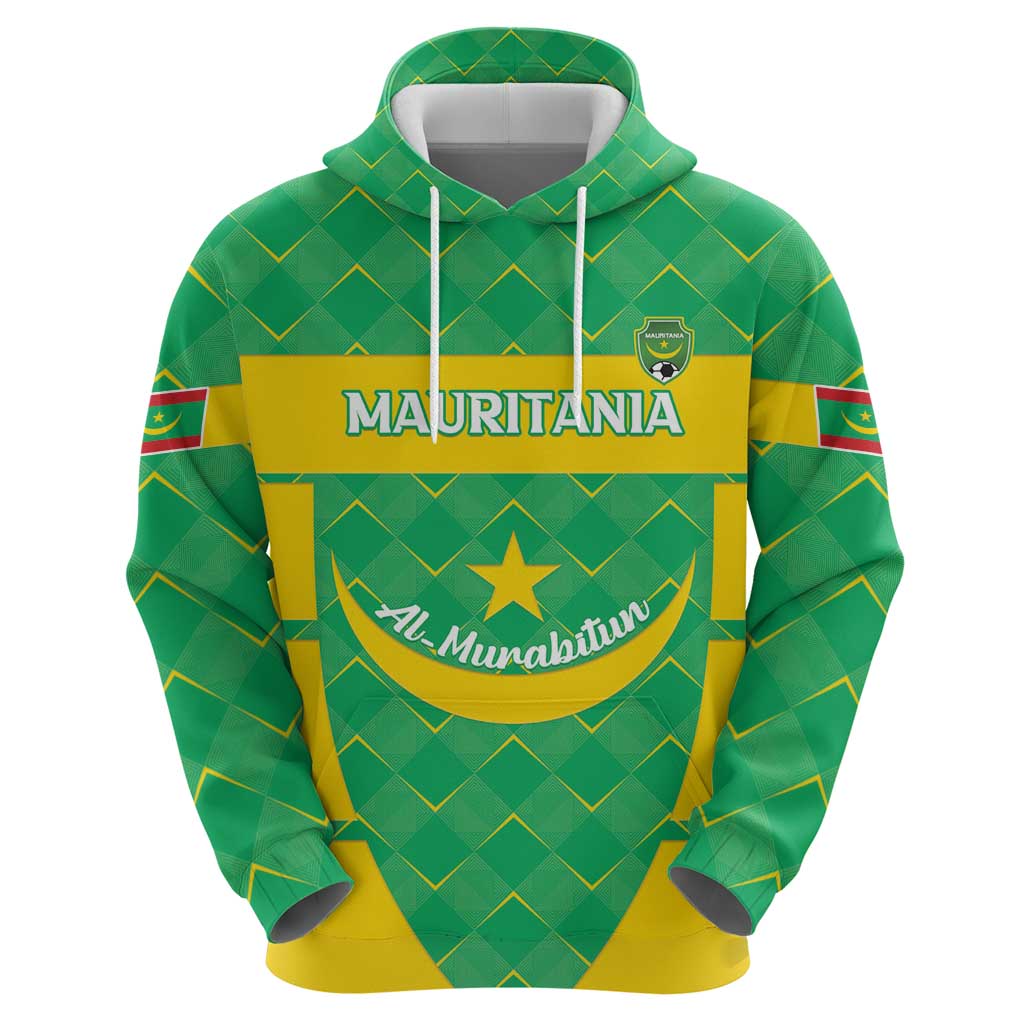 Custom Mauritania Beach Soccer 2025 Hoodie Go Al-Murabitun Go LT15