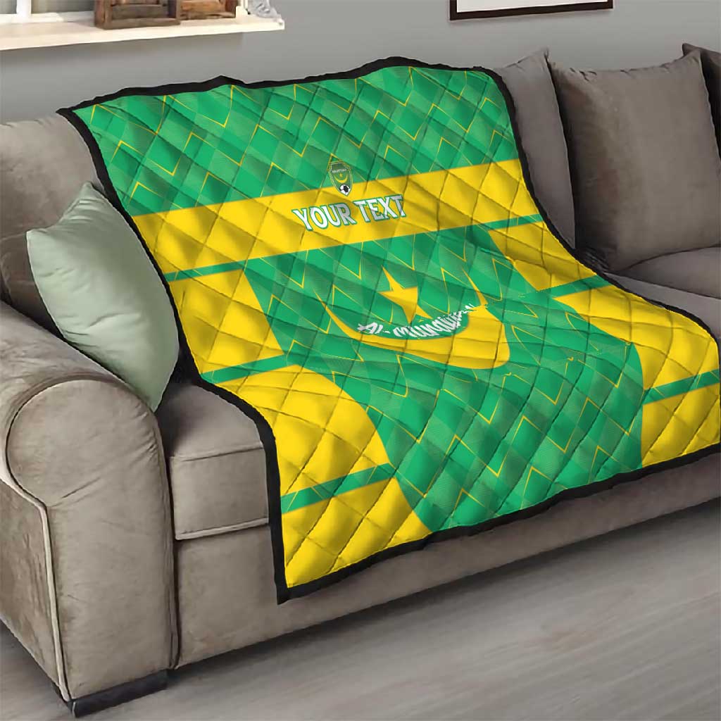 Custom Mauritania Beach Soccer 2025 Quilt Allez Al-Murabitun LT15