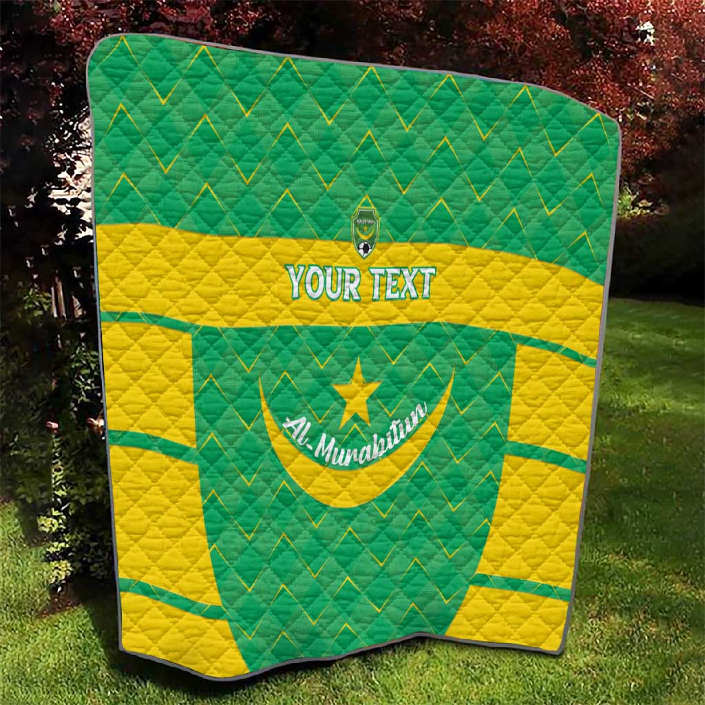 Custom Mauritania Beach Soccer 2025 Quilt Allez Al-Murabitun LT15