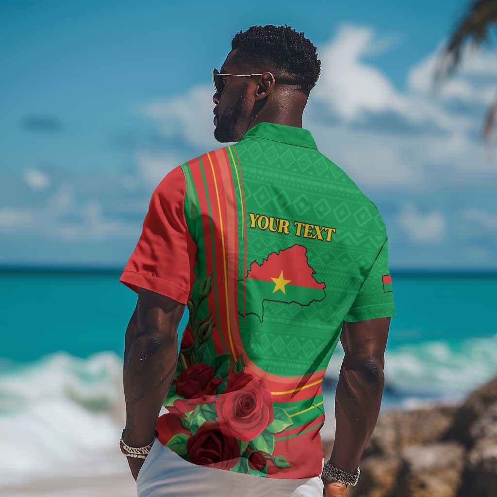 Personalised Burkina Faso Independence Day Hawaiian Shirt Coat Of Arms African Pattern LT15