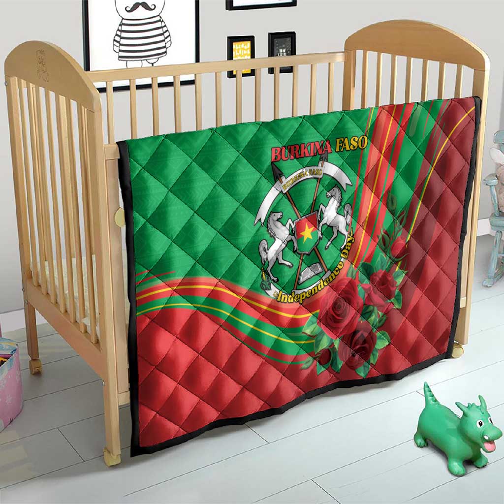 Burkina Faso Independence Day Quilt Coat Of Arms African Pattern LT15