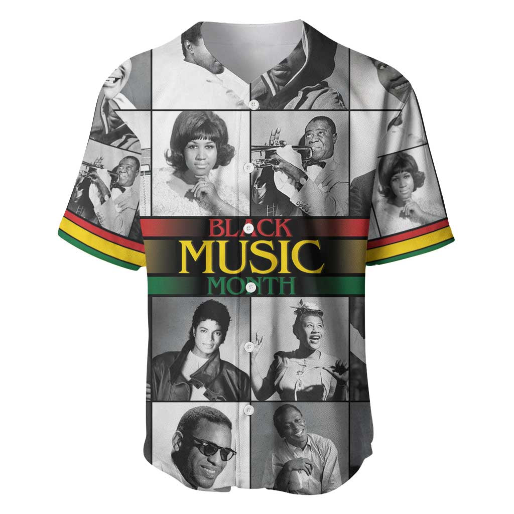 Black Music Month Legends Tribute Baseball Jersey LT15