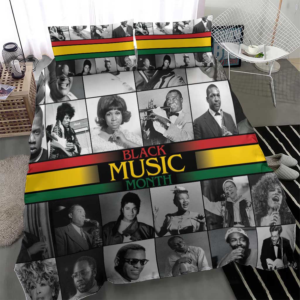 Black Music Month Legends Tribute Bedding Set LT15