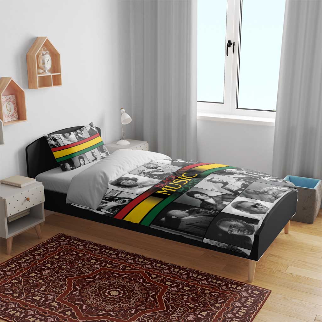 Black Music Month Legends Tribute Bedding Set LT15