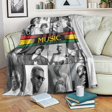 Black Music Month Legends Tribute Blanket LT15
