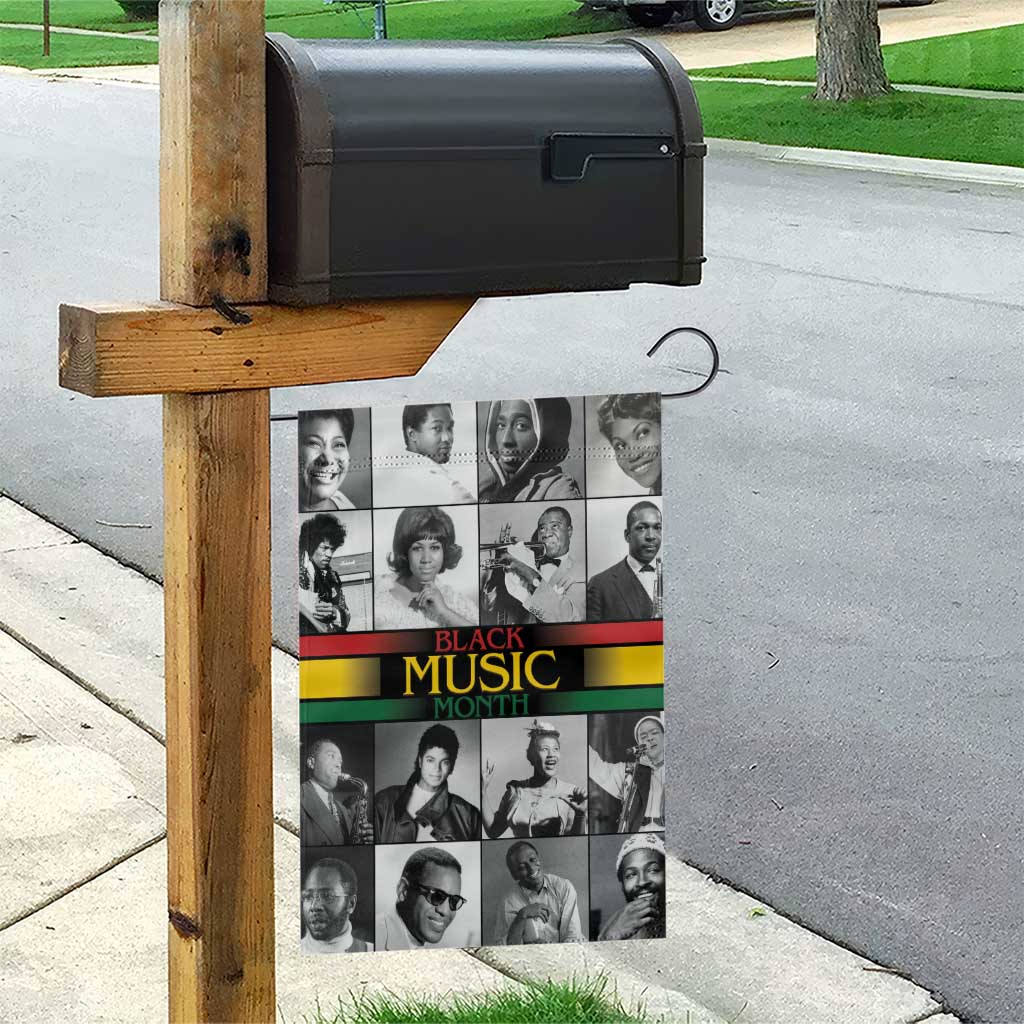 Black Music Month Legends Tribute Garden Flag LT15