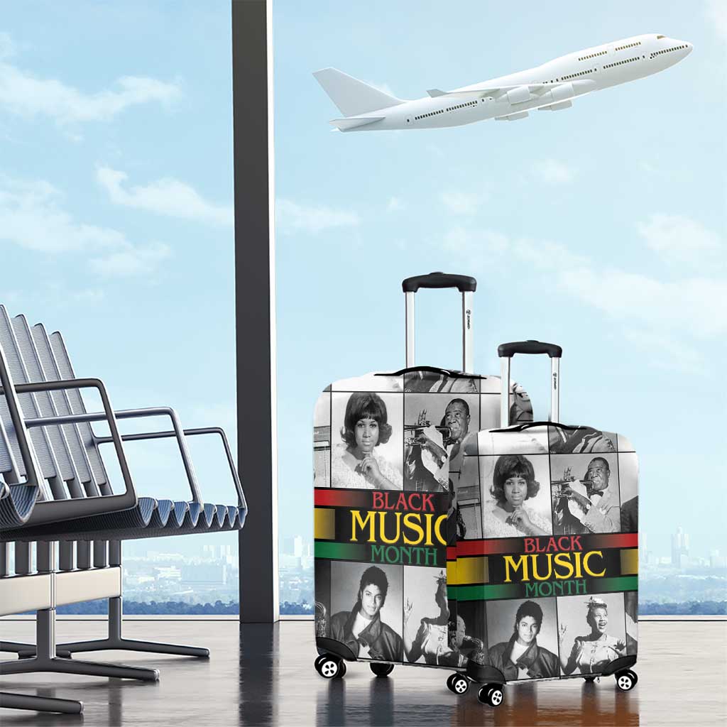 African-American Black Music Month Luggage Cover Legends Tribute LT15