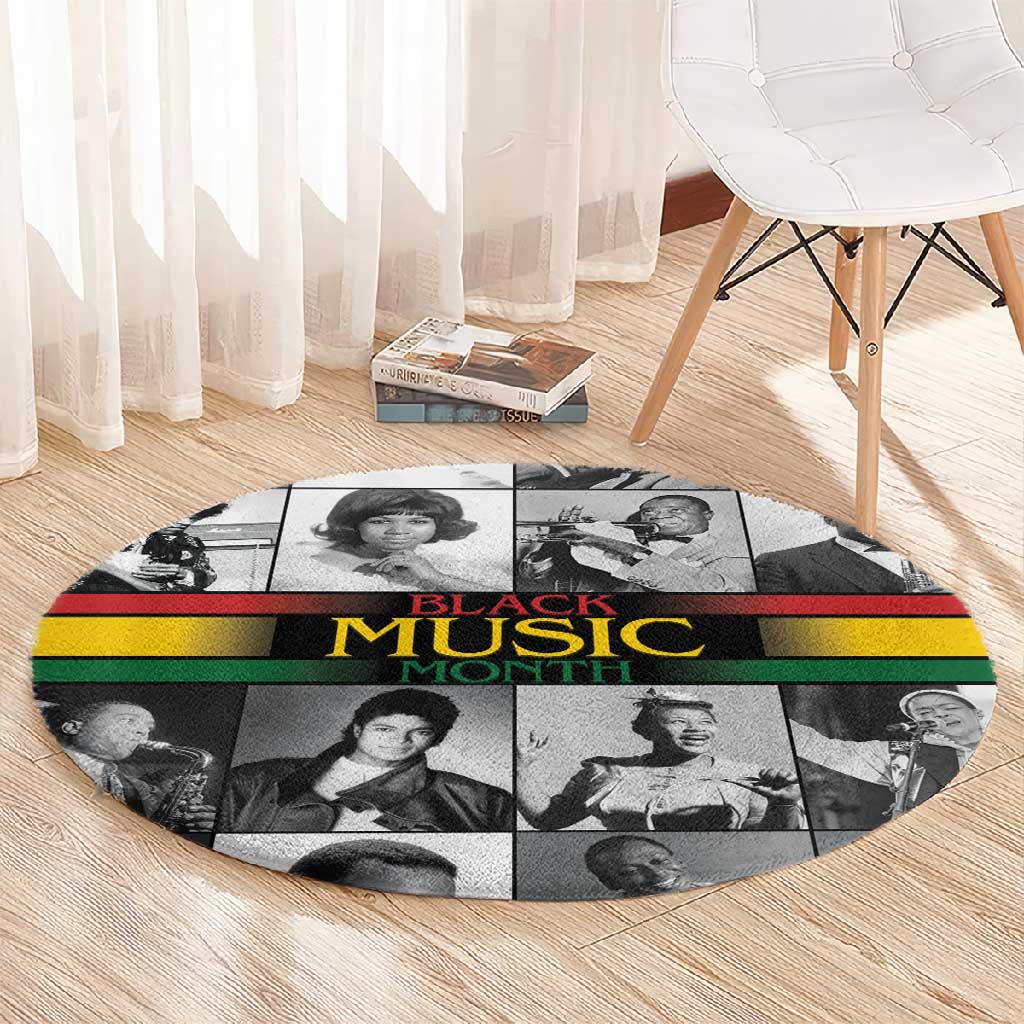 Black Music Month Legends Tribute Round Carpet LT15